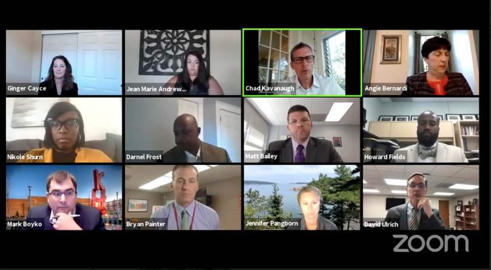 Kirkwood School Board virtual meeting